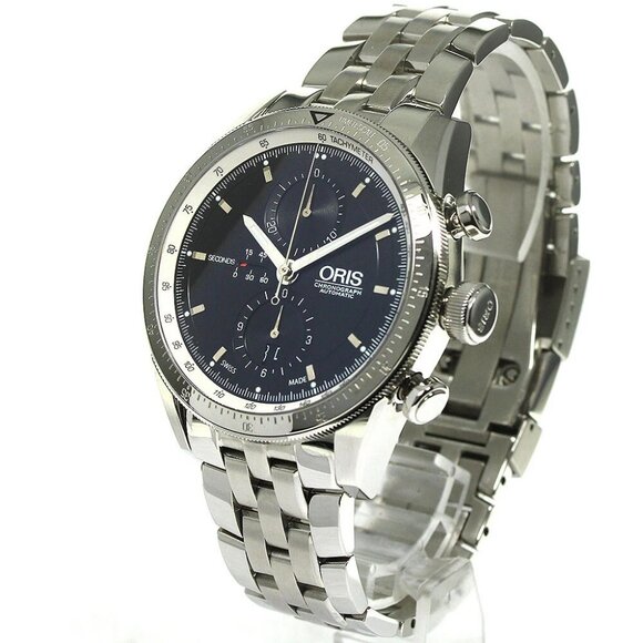 ORIS Artix GT 7661-01 Chronograph Black Dial Automatic Men's Watch - Picture 1 of 12